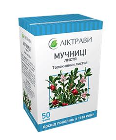 Мучниці листя, 50г (Ліктрави)