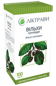 Вільхи супліддя 100г (Ліктрави)