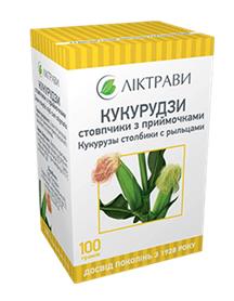 Кукурудзи стовпчики з приймочками різано-пресовані 100г (Ліктрави)