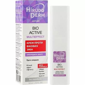 Крем Hirudo Derm, BIO ACTIVE MULTIEFFECT проти вікових змін із серії Anti Age, 50мл