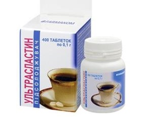 Ультрасластин табл. 0,1г №400