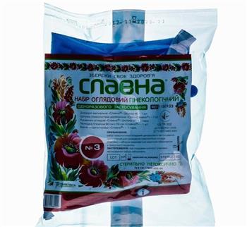 Набір гінекологічний Славна, для огляду №3 (арт.1150103)