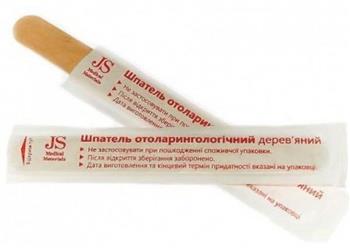 Шпатель отоларингологічний (ЛОР) стер. №1 (JS)