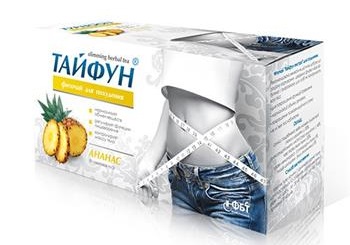 Фіточай для схуднення Тайфун Ананас 2г ф-пак. №30