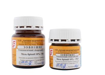 Мазь бріонії 10% бан. 50г. (РВВ) гом.