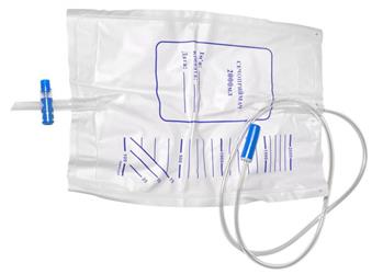 Сечоприймач 2000мл зі злив. клапаном і трубкою 90см (JS)