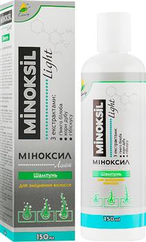 Шампунь Minoksil Лайт/Міноксил для зміцнення волосся 150мл (Міноксил)