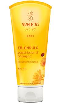 Шампунь-гель дитячий Weleda Baby Calendula Календула, 200мл / арт.9651