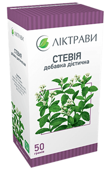 Стевія, 50г (Ліктрави)