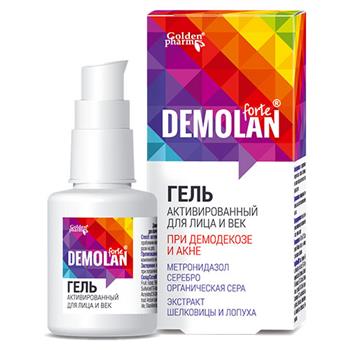 Гель Demolan forte / Демолан форте для обличчя та повік при демодекозі та акне, 30мл