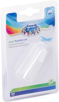 Зубна щітка Canpol дитяча силіконова (9/117) (Канпол)