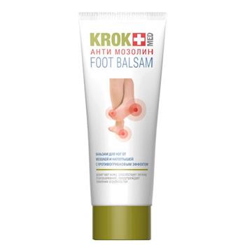 Бальзам для ніг Krok Med / Крок Мед Анти Мозолин від мозолів і натоптишів, 75мл