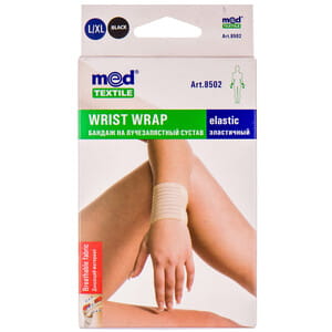 Бандаж Medtextile на променево-зап’ястковий суглоб еластичний р.S/M (Медтекстиль 8502)