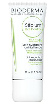 Крем для обличчя Bioderma Sebium Mat Control матуючий для комбінованої та жирної шкіри, 30мл