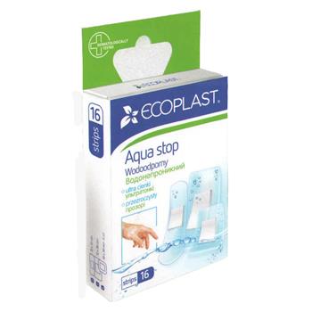 Набір пластирів "Аква стоп" водонепроникних №16 (арт.532191) Ecoplast / Екопласт
