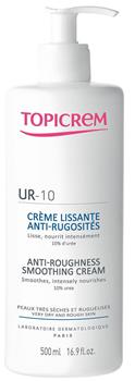 Крем Topicrem UR10 для вирівнювання загрубілих недоліків шкіри, 500мл / Топікрем
