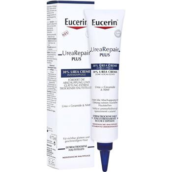 Крем Eucerin Urea Repair 30% інтенсивний зволожуючий для дуже сухих ділянок шкіри (89733), 75мл