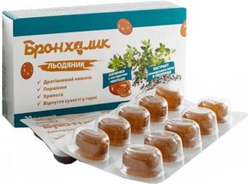 Бронхалік льодяники №20 (10х2)*