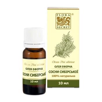 Олія ефірна Flora Secret сосни сибірської, 10мл фл.