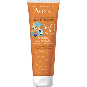 Молочко Avene SPF50+ для дітей, сонцезахисне для чутливої шкіри, 100мл (Авен)