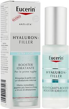 Гель-бустер Eucerin Hyaluron-Filler + 3x Effect ультралегкий зволожуючий (83524), 30мл
