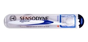 Зубна щітка Sensodyne Чутливість зубів і Захист ясен, м'яка (Сенсодин)