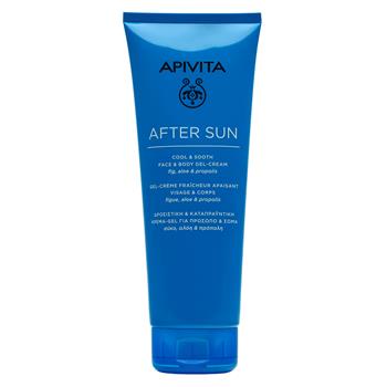 Гель-крем Apivita After Sun / Після сонця, охолоджуючий та заспокійливий, 200мл