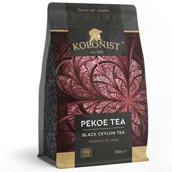 Чай чорний Kolonist, стандарт Рекое, 100г / Колоніст