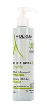 Гель-пінка A-Derma Dermalibour+ Цика-гель, очищувальний для подразненої шкіри, 200мл / А-Дерма Дермалібур