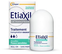 Дезодорант-антиперспірант Etiaxil Sensitive від підвищеного потовиділення для чутливої шкіри, 15мл