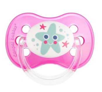 Пустушка латексна Canpol, кругла (0-6міс.) (22/606) (Канпол)