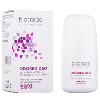 Дезодорант-антиперспірант кульковий Biotrade Odorex Deo тривалої дії 10 днів захисту, 40мл