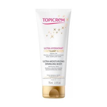 Крем Topicrem Ultra Hydratant ультразволожувальний, з ефектом мерехтіння, 75мл