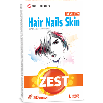 Б'юті Волосся Нігті Шкіра Зест / ZEST, капс. №30