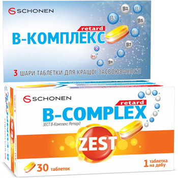 В-Комплекс Ретард Зест / ZEST табл. №30