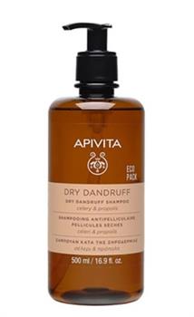 Шампунь Apivita Dry Dandruff проти сухої лупи, 500мл / Апівіта