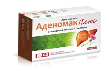 Аденомак Плюс, табл. в/о кишковорозчинною №60 (10х6)*