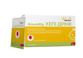 Альпекід Хепі Дрінк, порошок для орального р-ну, саше №12