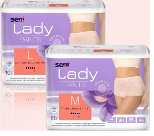 Труси поглинаючі для жінок Seni Lady Pants р.М (80-110см) 5 крапель №10 / Сені
