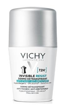 Дезодорант-антиперспірант кульковий Vichy Інвізібл Резист 72 години захисту, 50мл / Віши