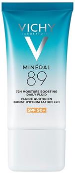 Флюїд для обличчя Vichy Mineral 89 SPF50+ зволожуючий сонцезахисний, 50мл / Віши Мінерал