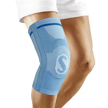 Бандаж динамічний для колінного суглобу Ortonia GenuTon, сіро-блакитний, р.6 макс