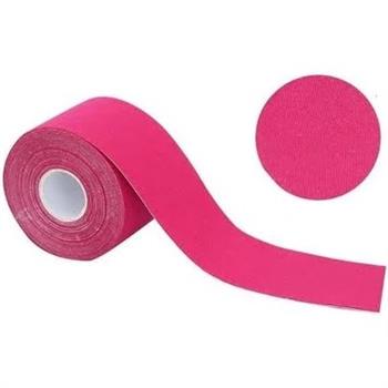 Кінезіо тейп, бинт адгезивний Teta, 5см х 5м, рожевий (арт.AY3)