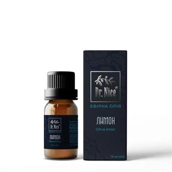 Олія ефірна Лимон Dr.Nice, 10мл фл.