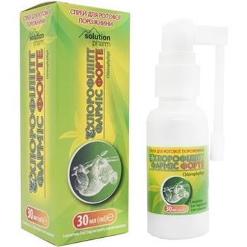 Хлорофіліпт Фарміс Форте, спрей для ротової порожнини, 30мл фл. з розпилювачем