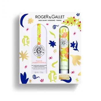 Набір Roger & Gallet Квітка Османтусу Вода ароматизована 30 мл + Крем для рук 30 мл