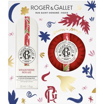 Набір Roger & Gallet Червоний імбир Вода ароматизована 30 мл + Мило 100 г