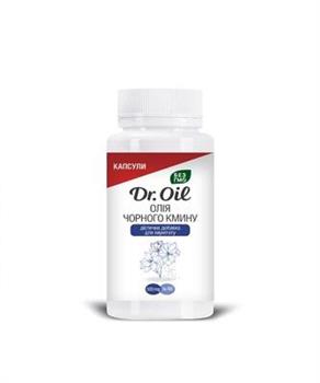 Олія чорного кмину Dr.Oil, капс. 500мг №60 фл.