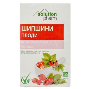 Шипшини плоди Solution Pharm, 125г
