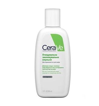 Емульсія CeraVe зволожувальна очищувальна для нормальної та сухої шкіри, 88мл